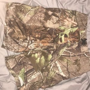 Camo swim shorts